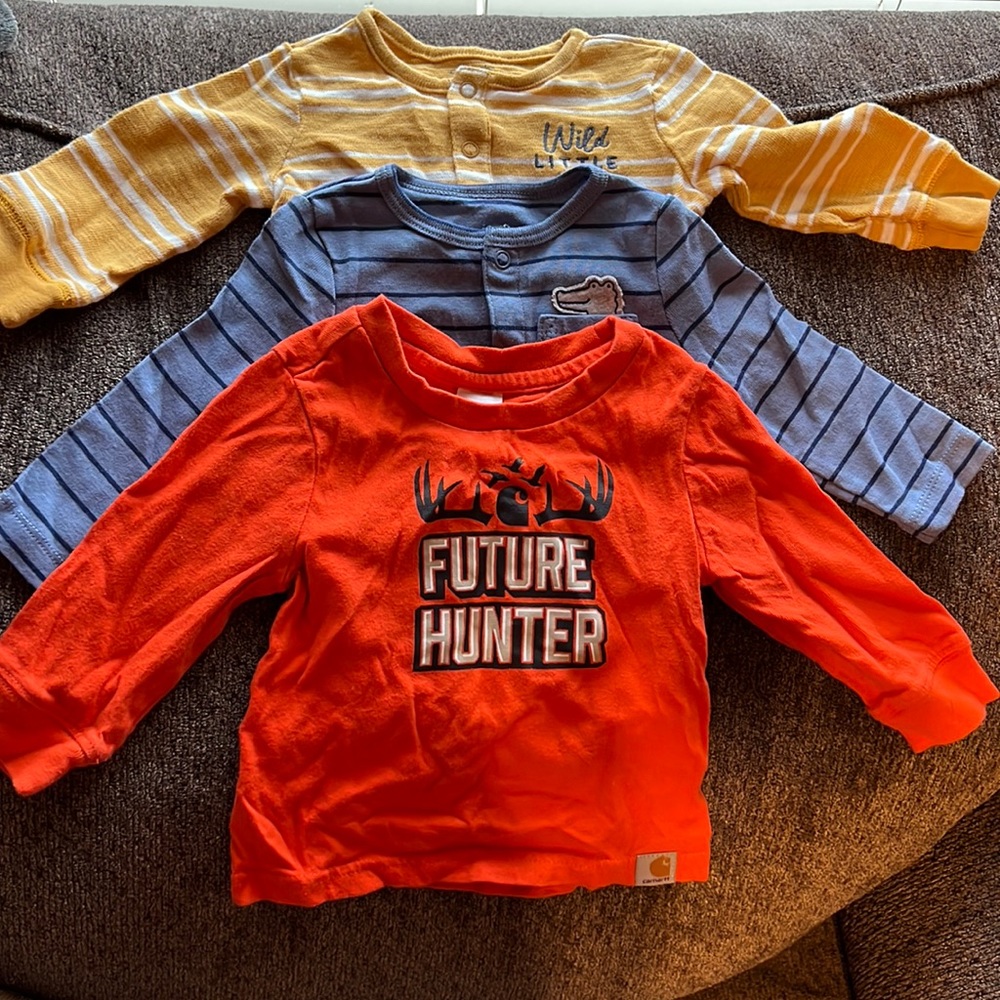 Long sleeve shirts (3)